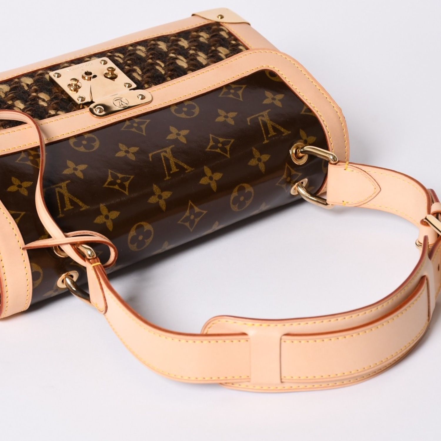 中古 ルイ ヴィトン LOUIS VUITTON M40121 FL2097 レディース ショルダーバッグ モノグラム ブラウン モノグラムキャンバス ルイヴィトン フラワージップPM モノグラム ショルダーバッグ