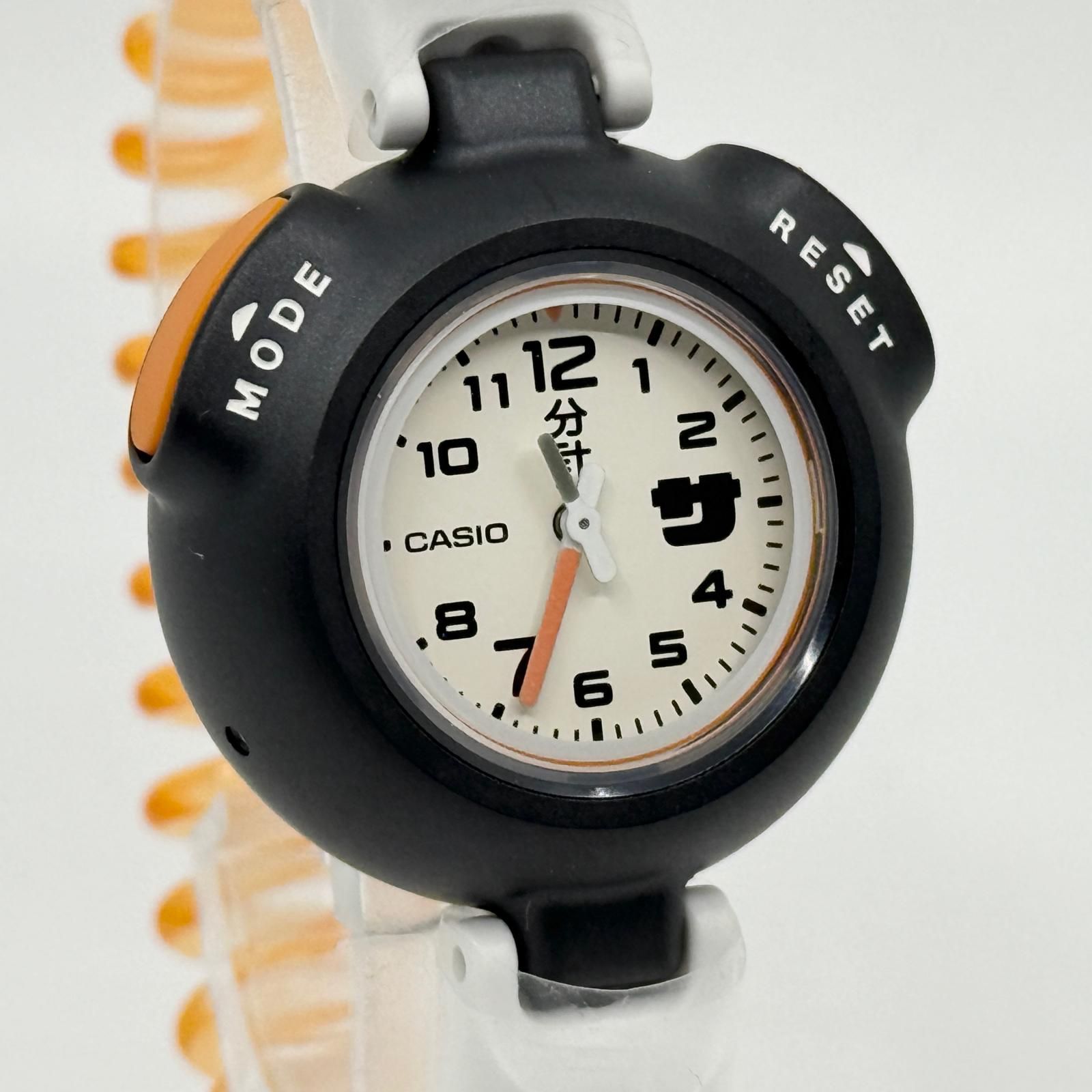 CASIO カシオ サウナ用時計 SAN-100H-7BJR ホワイト QZ メンズ 箱 