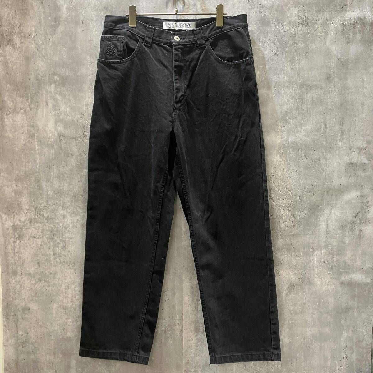 POLAR SKATE CO. ポーラー 93!DENIM デニムパンツ ブラック W32 - メルカリ