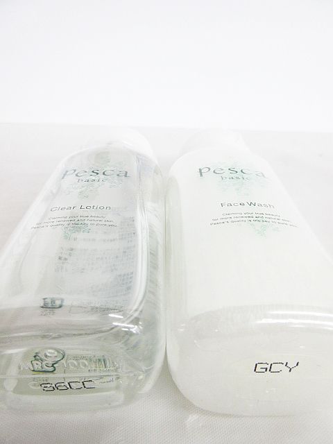 未使用 4点セット Pesca ペスカ クリアローション 化粧水 500ml 100ml