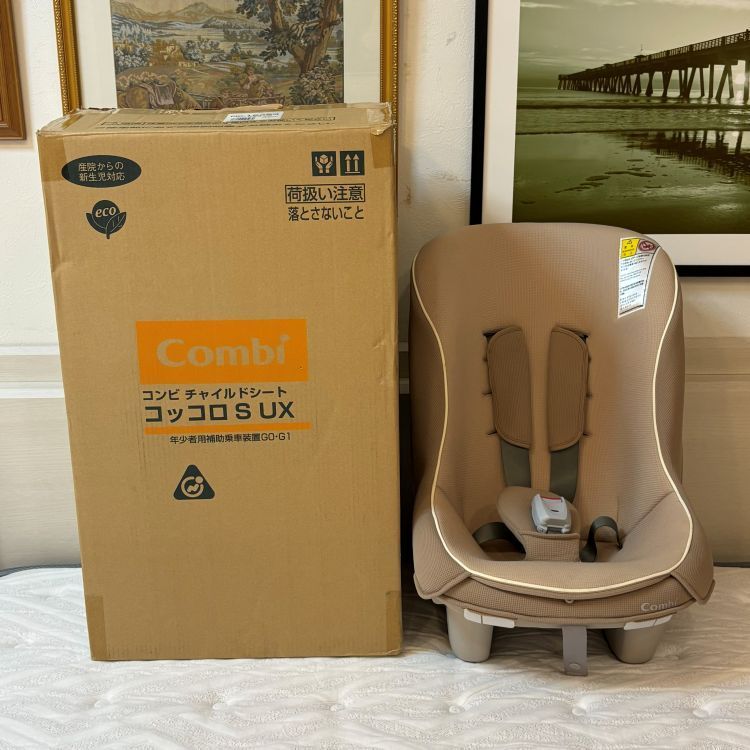 中古品】combi コンビ チャイルドシート コッコロ S UX CV-01X 元箱 