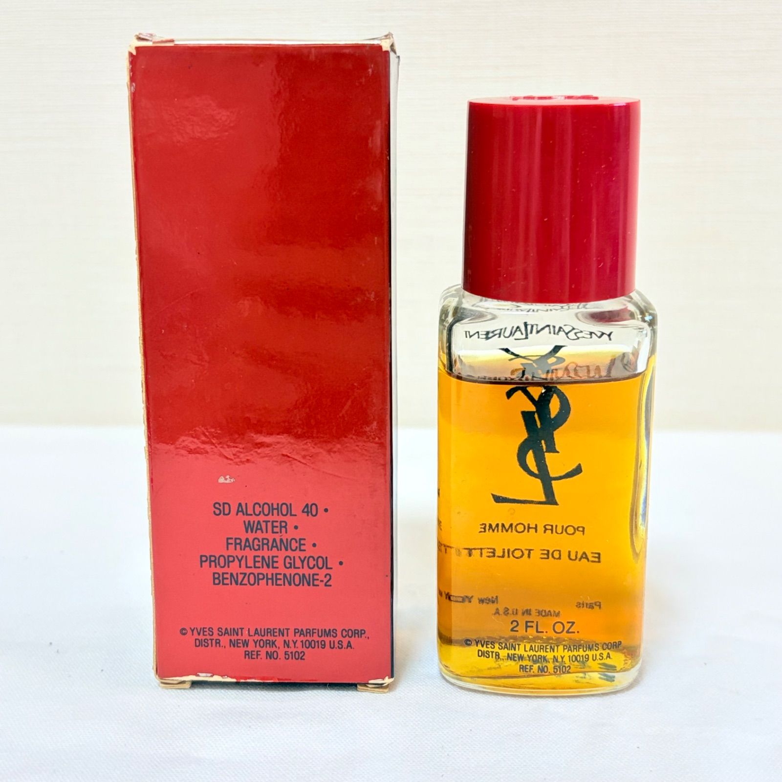 YVES SAINT LAURENT YSL pour homme eau de toilette イヴサンローラン