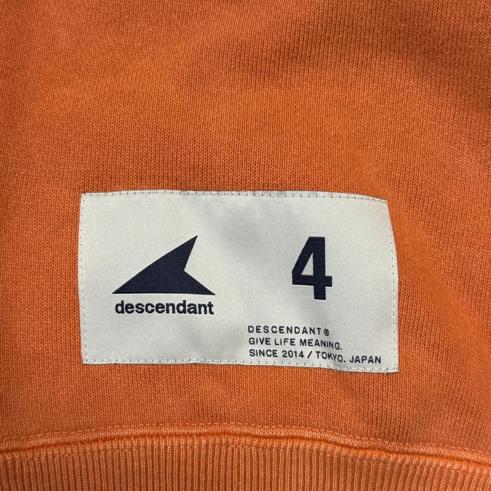 参考上代33000円 未使用 DESCENDANT 25AW CETUS CREW NECK PIGMENT DYE