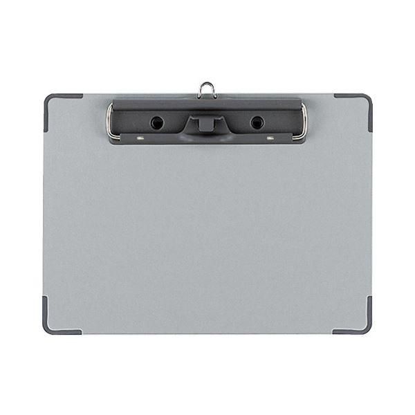 （まとめ）コクヨ 用箋挟B(クロス貼り) A5ヨコグレー ヨハ-21N 1セット(10枚) 〔×2セット〕