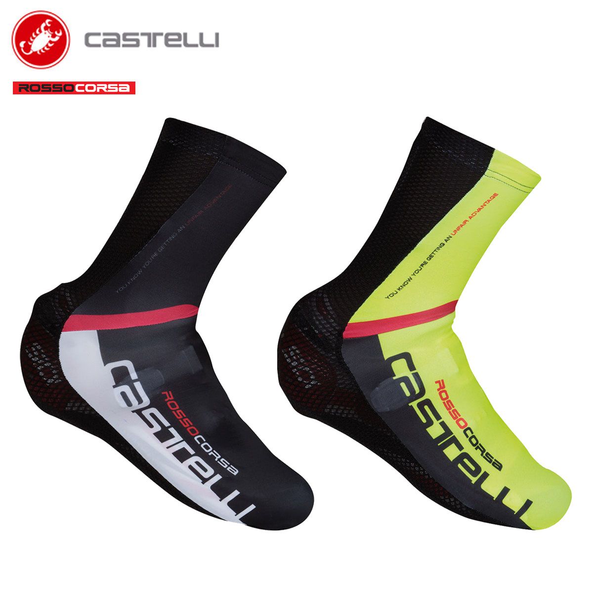 【新品】CASTELLI 16031 AERO RACE SHOECOVER カステリ エアロレース エアロ効果 空気抵抗軽減 シューズカバー
