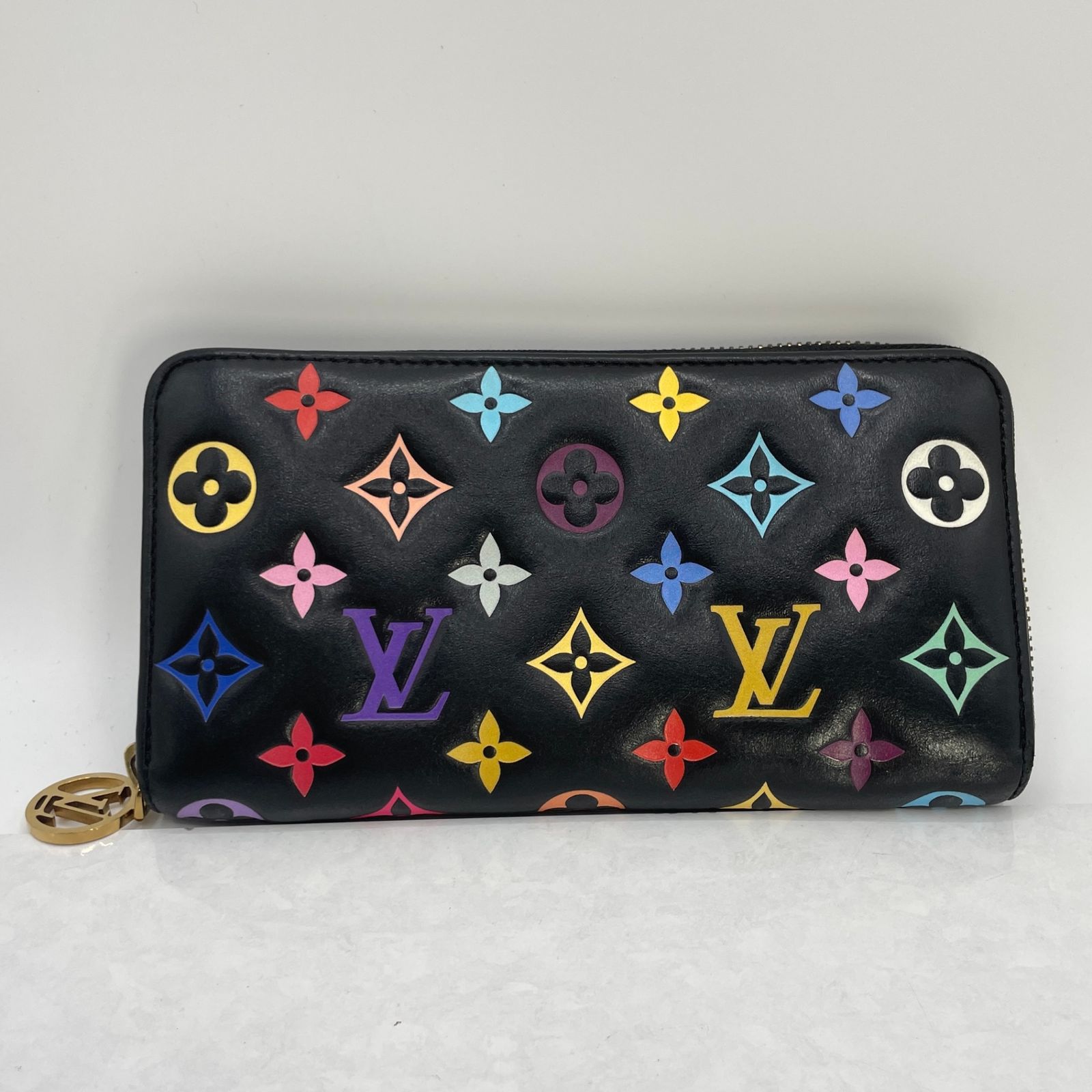 Louis Vuitton ルイヴィトン LV×TM ジッピーウォレット マルチカラー