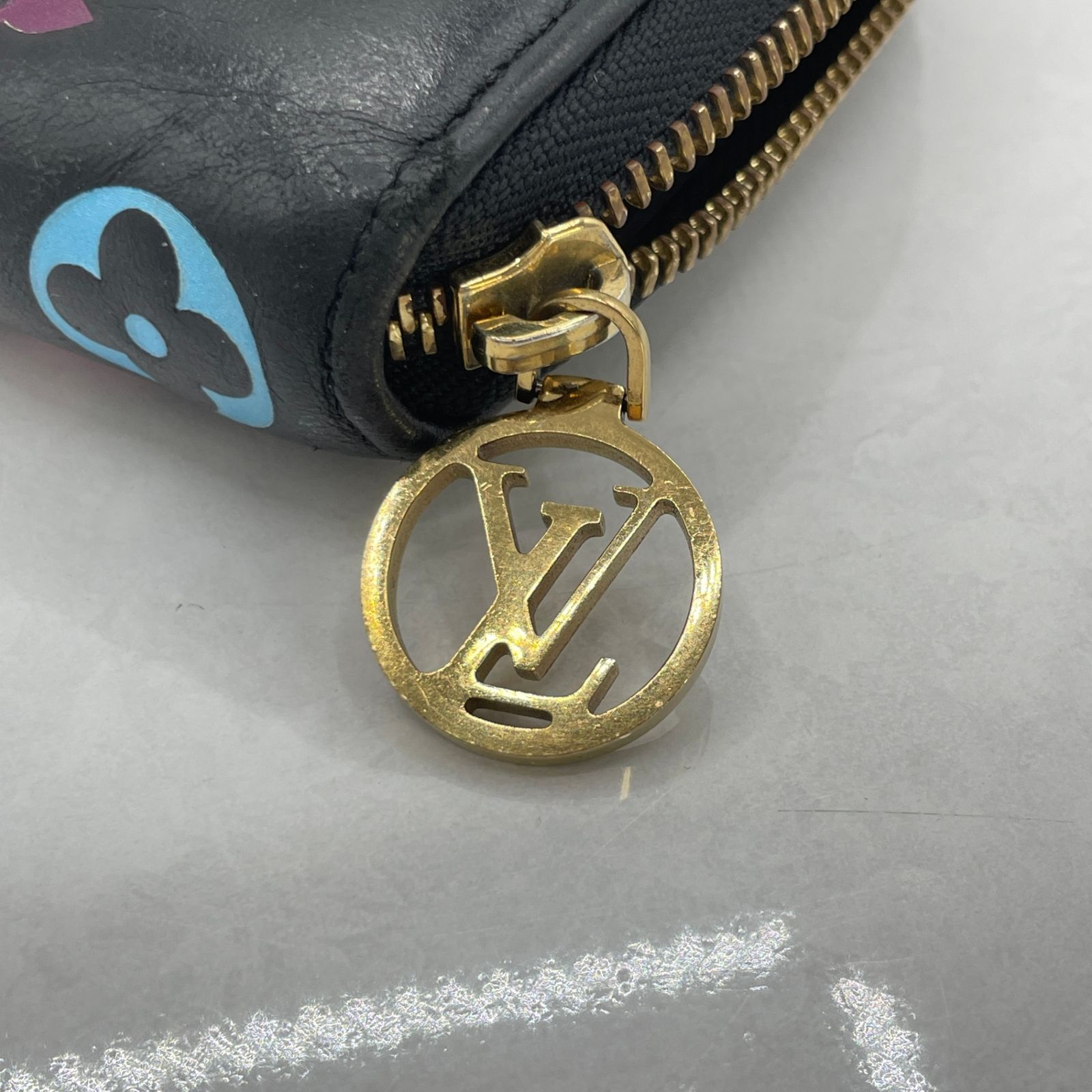 Louis Vuitton ルイヴィトン LV×TM ジッピーウォレット マルチカラー