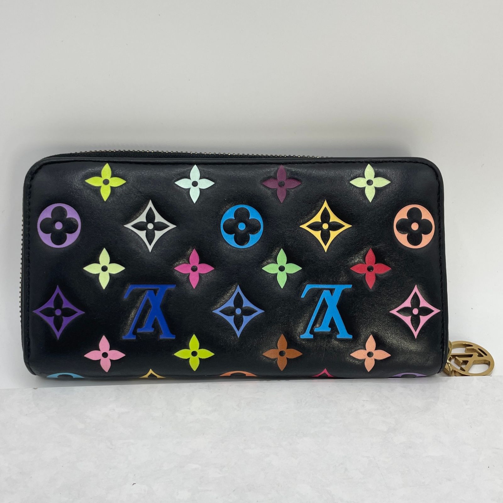 Louis Vuitton ルイヴィトン LV×TM ジッピーウォレット マルチカラー 