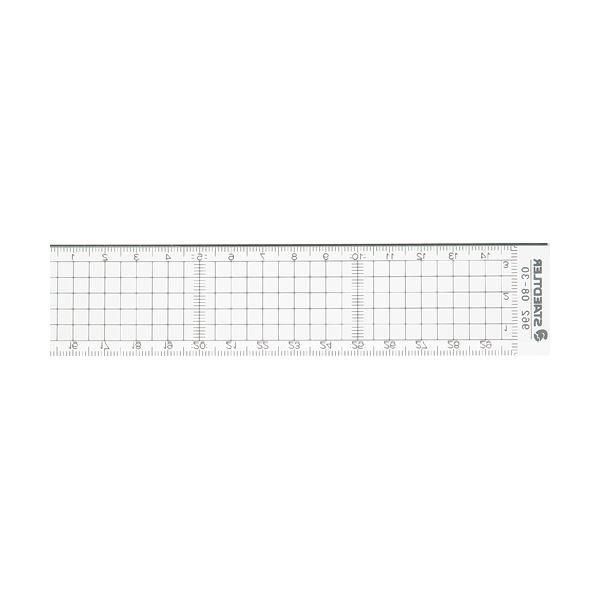 （まとめ）ステッドラー カッティング用方眼定規30cm 962 08-30 1個〔×10セット〕