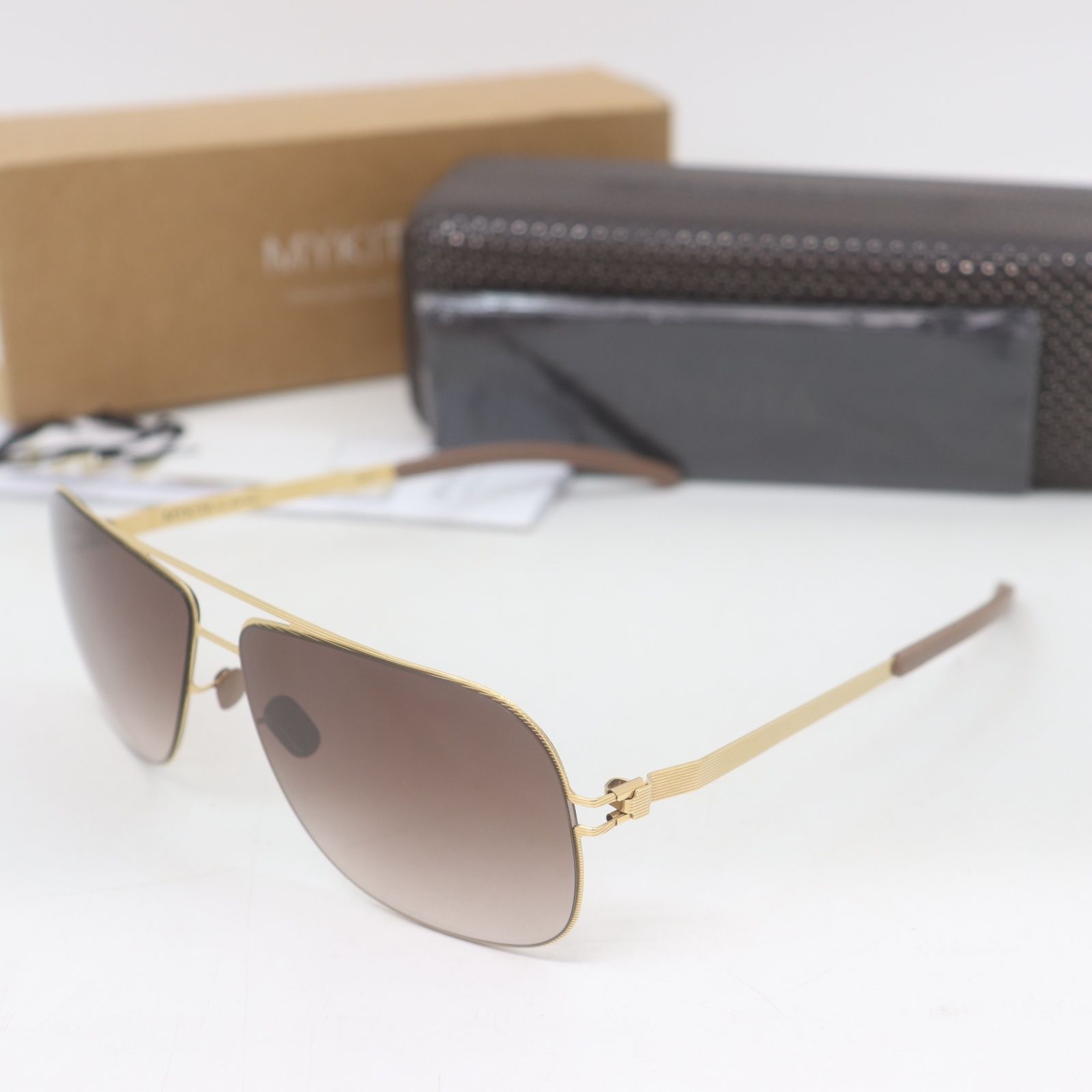 小物 ITV989G9J75C 極美品 MYKITA マイキータ NO.1 ROLF ゴールド