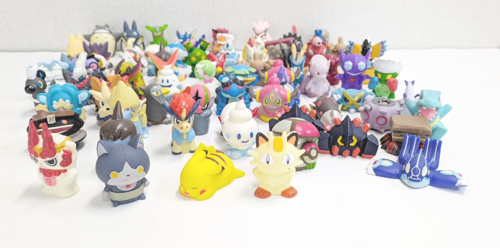 現状品】ポケモンキッズ 妖怪ウォッチ他 ソフビ 指人形 まとめ 830