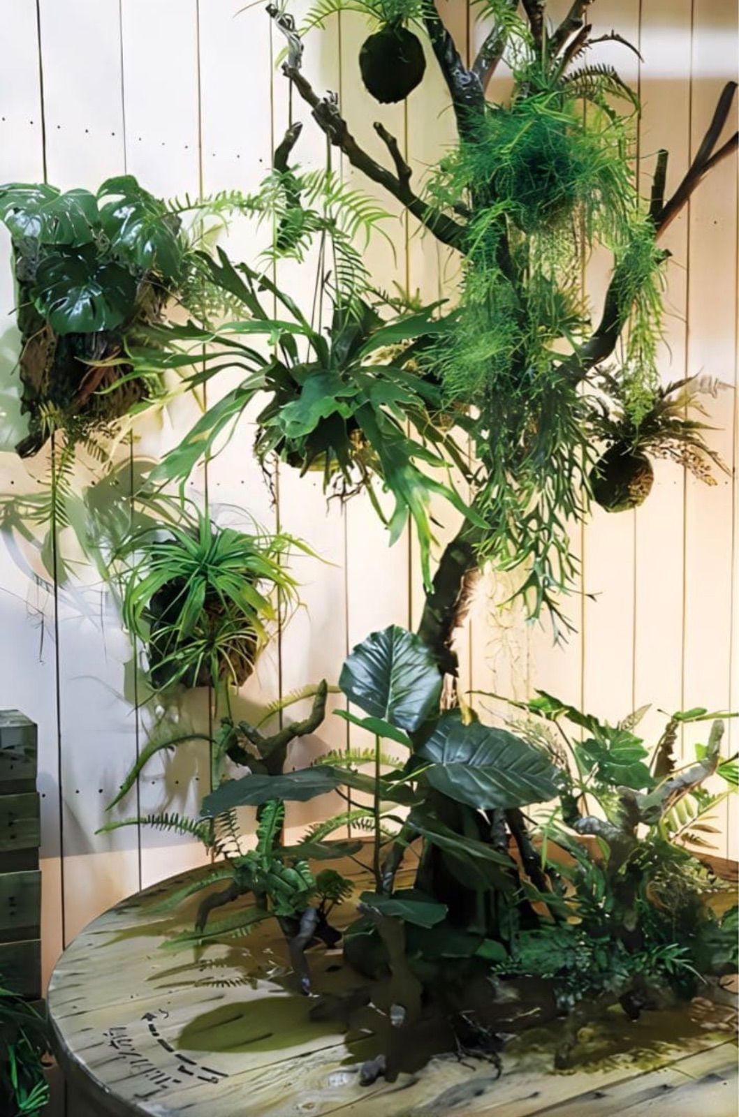 光触媒　人工観葉植物　ウォールグリーン　フェイクグリーン　ハウススタンドランタン 光触媒 人工観葉植物 ウォールグリーン フェイクグリーン フレッシュ