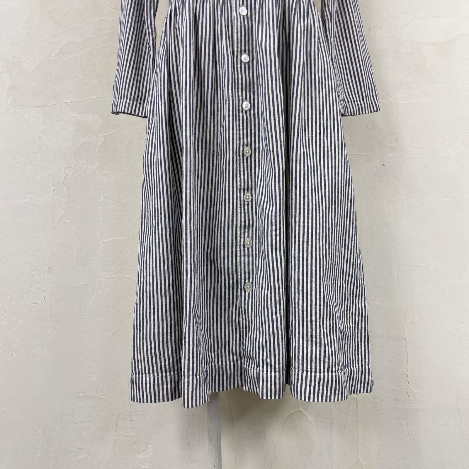 MORIKAGE SHIRT KYOTO モリカゲシャツ リネンコットンシャツミディ 