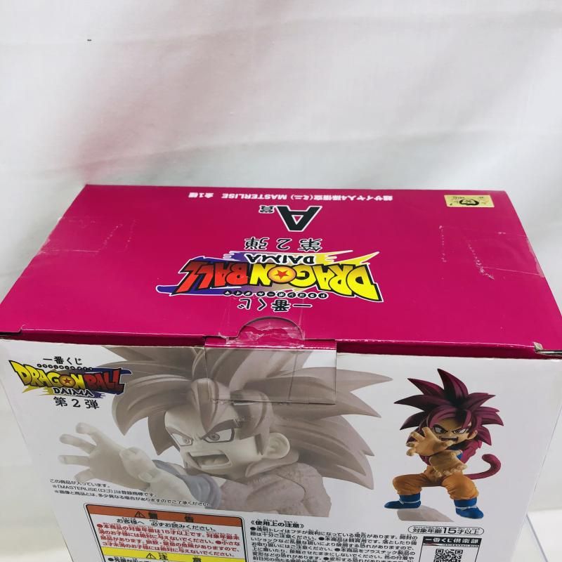 中古】開封)A賞 超サイヤ人4孫悟空(ミニ) MASTERLISE ｢一番くじ