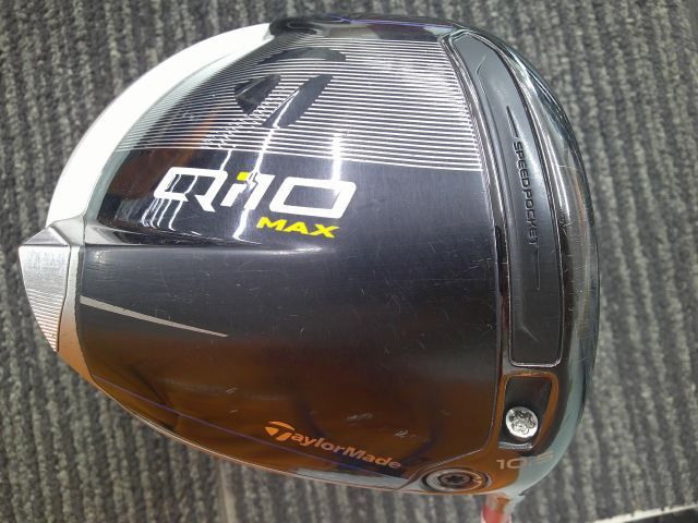 中古 ドライバー テーラーメイド Qi10 MAX/PROJECT HZRDUS RED HAND