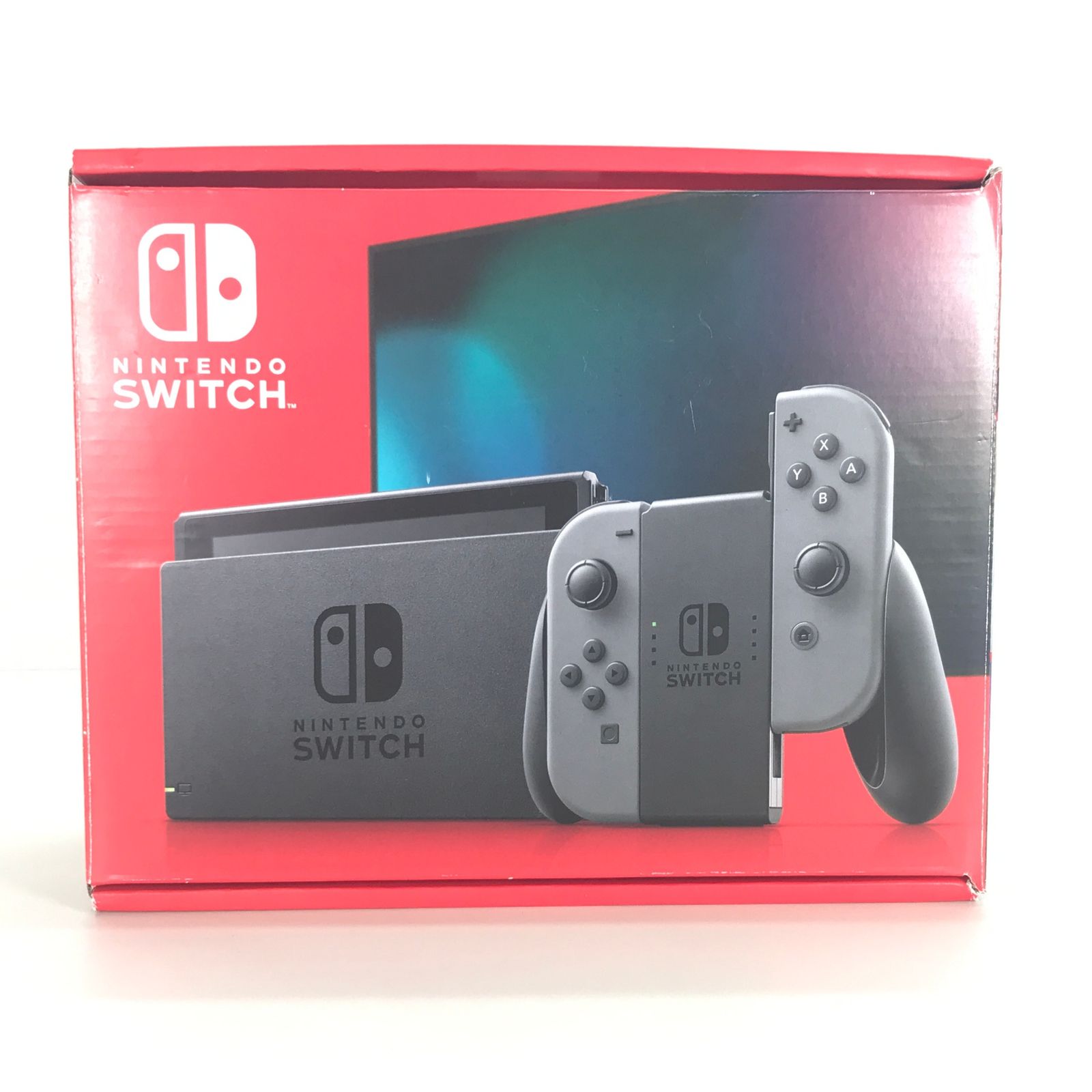 ◎任天堂 ゲーム機本体 Nintendo Switch本体 Joy-Con(L)/(R) グレー 欠