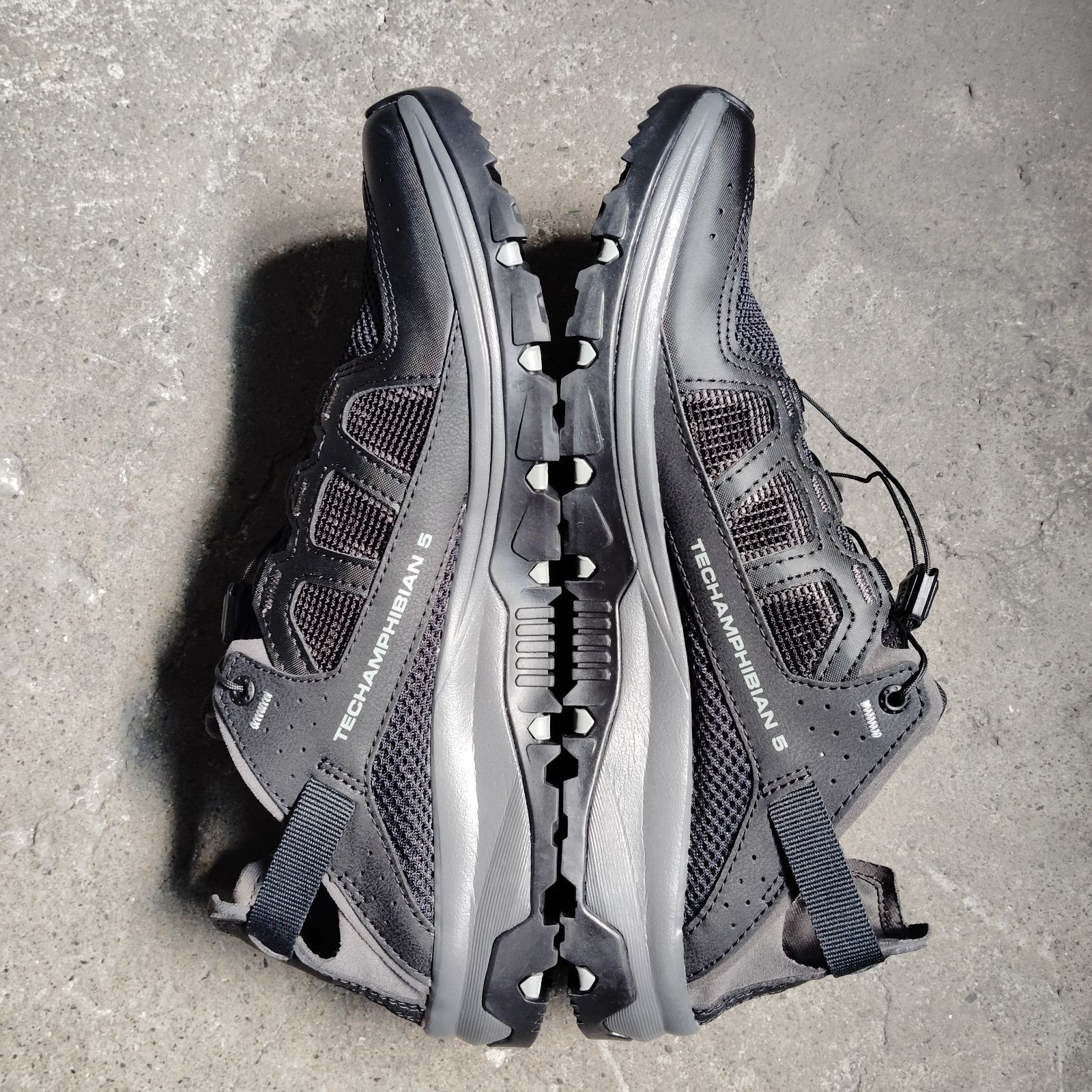 SALOMON TECHAMPHIBIAN 5 BLACK 27cm サロモン テックアンフィビアン