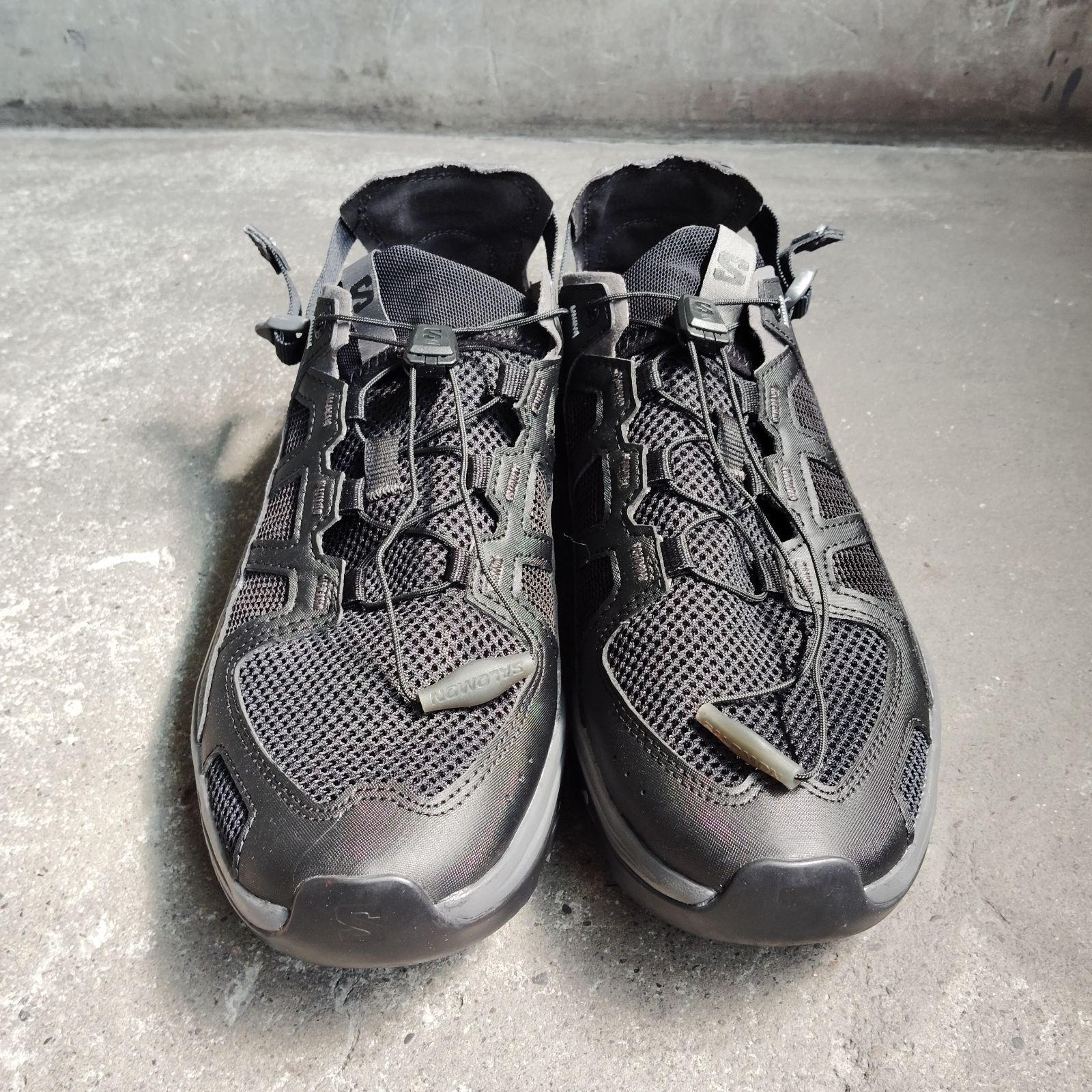 SALOMON TECHAMPHIBIAN 5 BLACK 27cm サロモン テックアンフィビアン