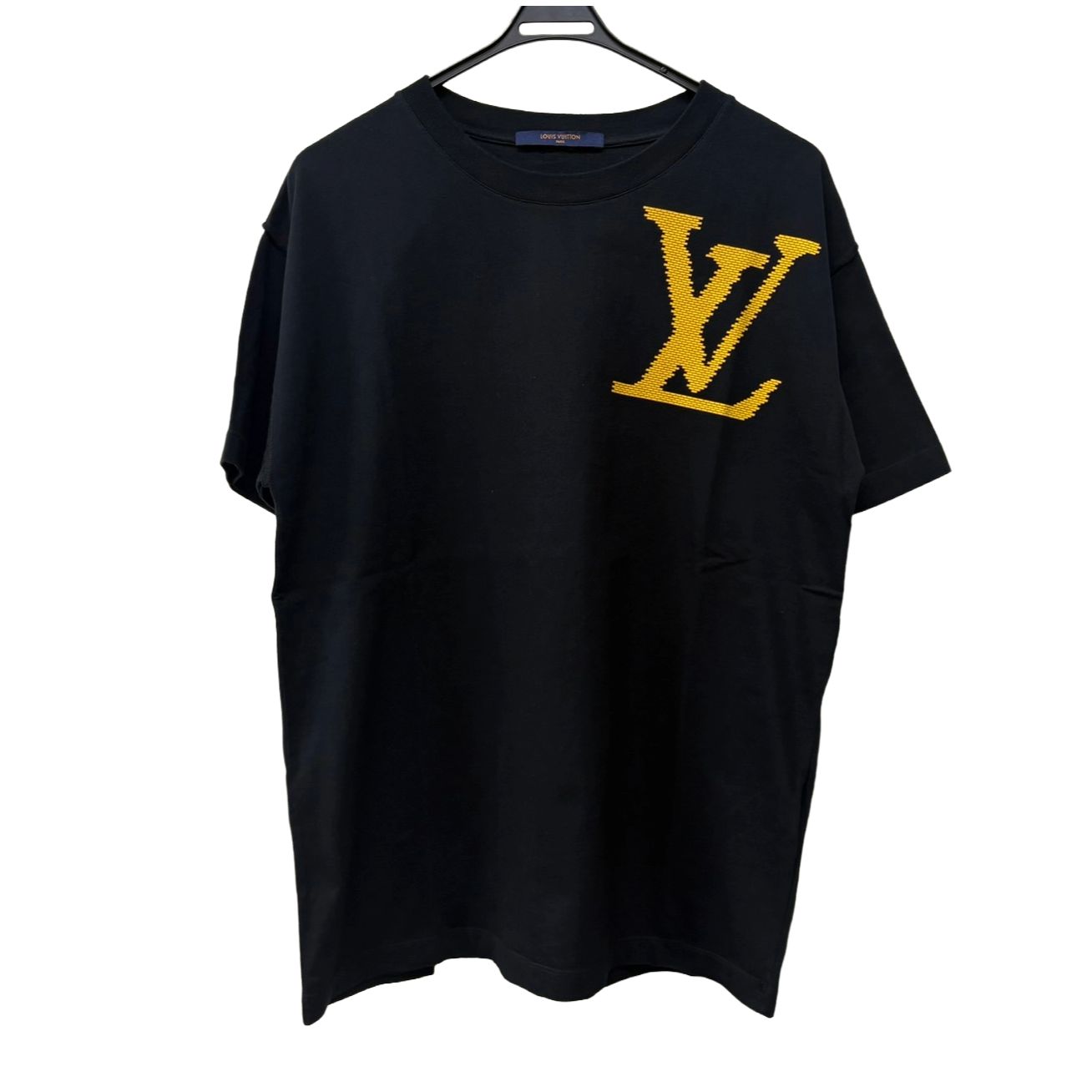 LOUIS VUITTON ルイヴィトン LVブリックロゴ Tシャツ コットン 