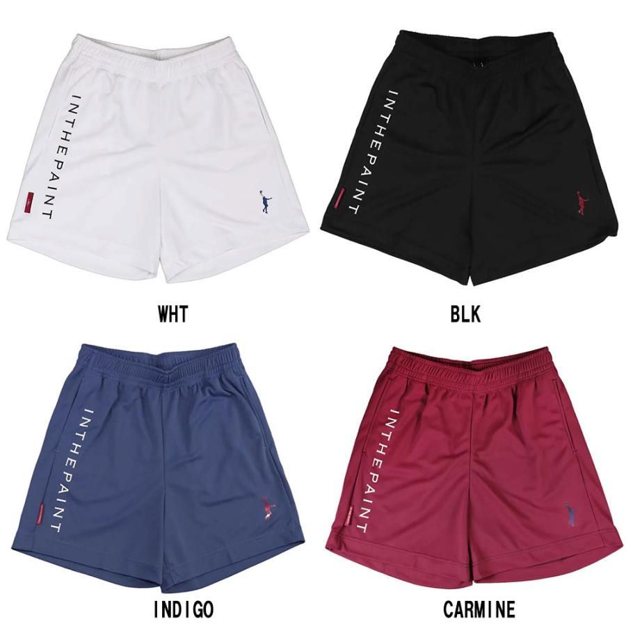 IN THE PAINT インザペイント [膝上ショート丈] カーマイン＆インディゴ ショーツ ITP25403 バスケットボール パンツ 練習着