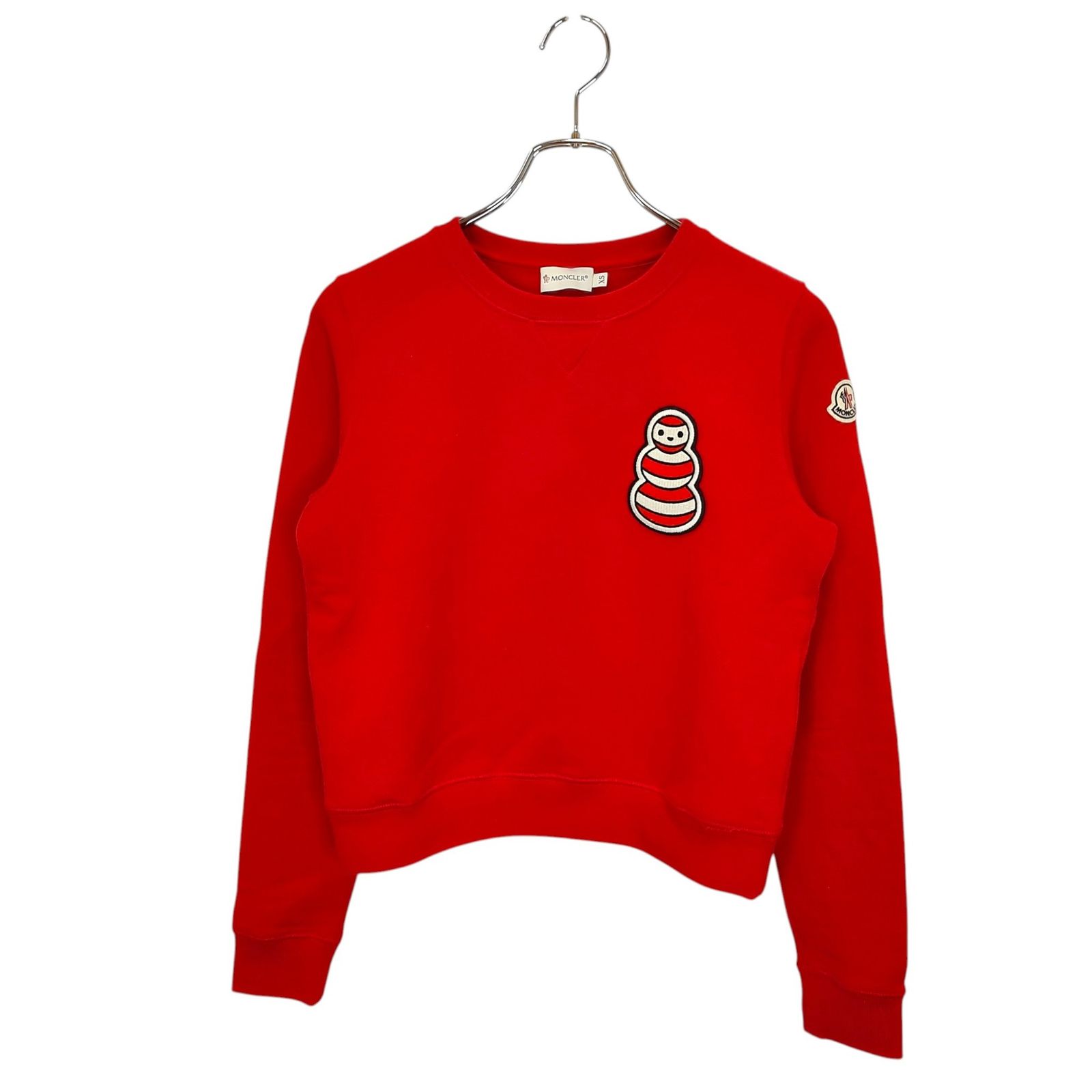 MONCLER モンクレール MAGLIA GIROCOLLO ワッペン スウェット 