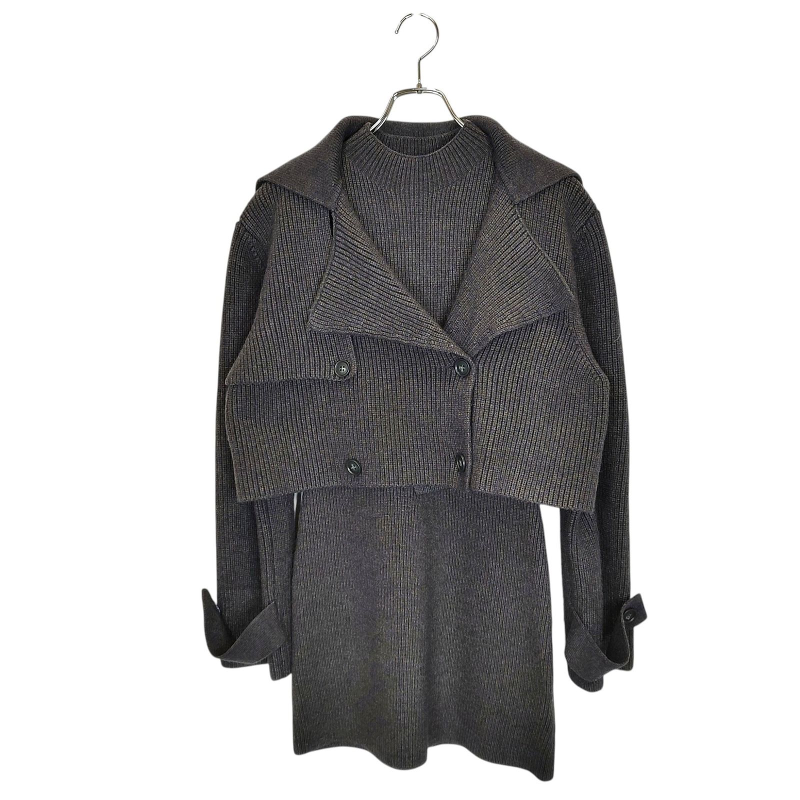 THE TOE ザトゥー Victoria Knit Set ニットジャケット ワンピース