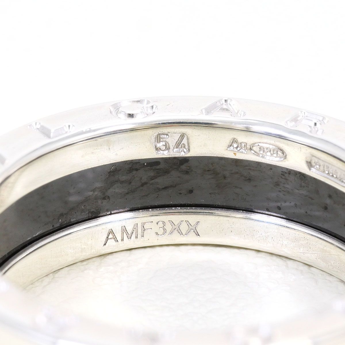 ブルガリ BVLGARI セーブザチルドレン シルバー925 セラミック リング 