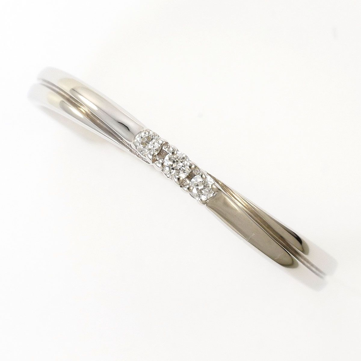 ネット販売済み スタージュエリー K10 リング 0.02ct ダイヤモンド 
