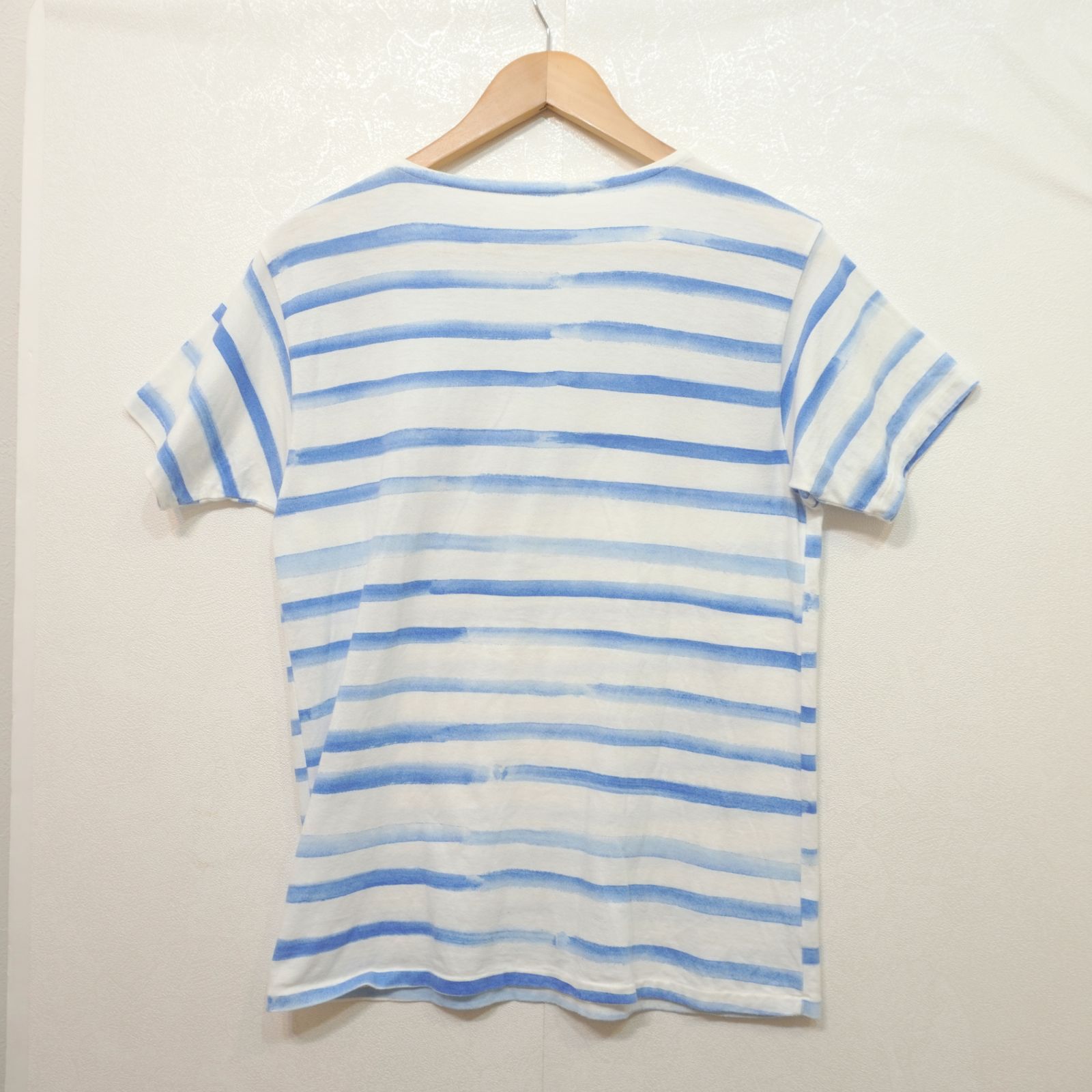 porter classic (M) 日本製 ボーダートップス 半袖 Tシャツ カットソー 