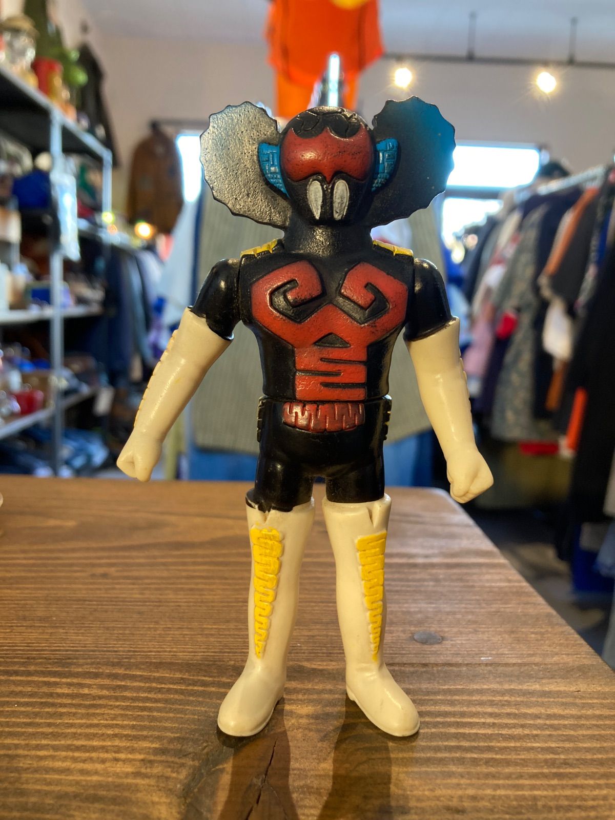 MP329) タカトク ミドルソフビ 約14cm ザビタン アクマイザー3 東映 
