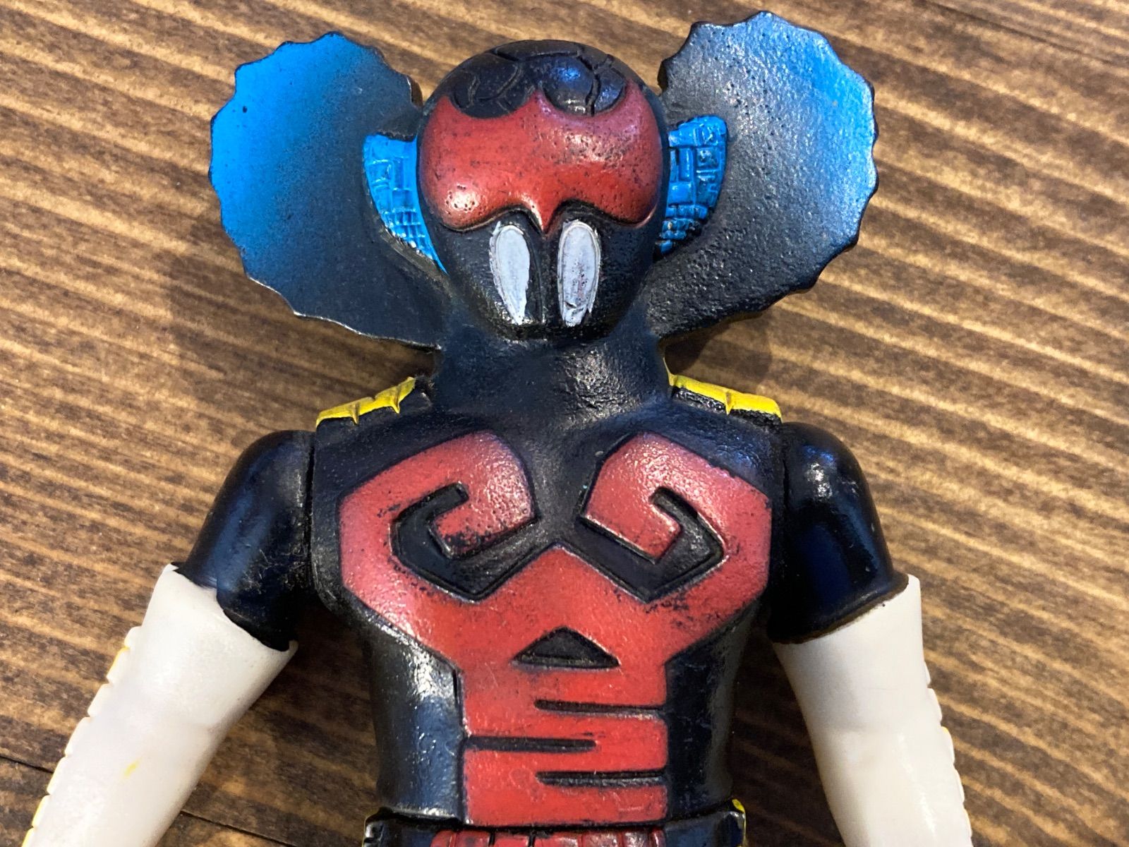 MP329) タカトク ミドルソフビ 約14cm ザビタン アクマイザー3 東映