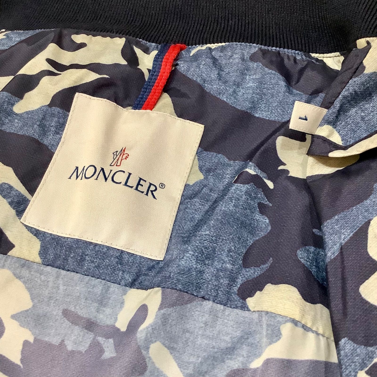 モンクレール MONCLER NATH 迷彩 ナイロンジャケット マウンテン