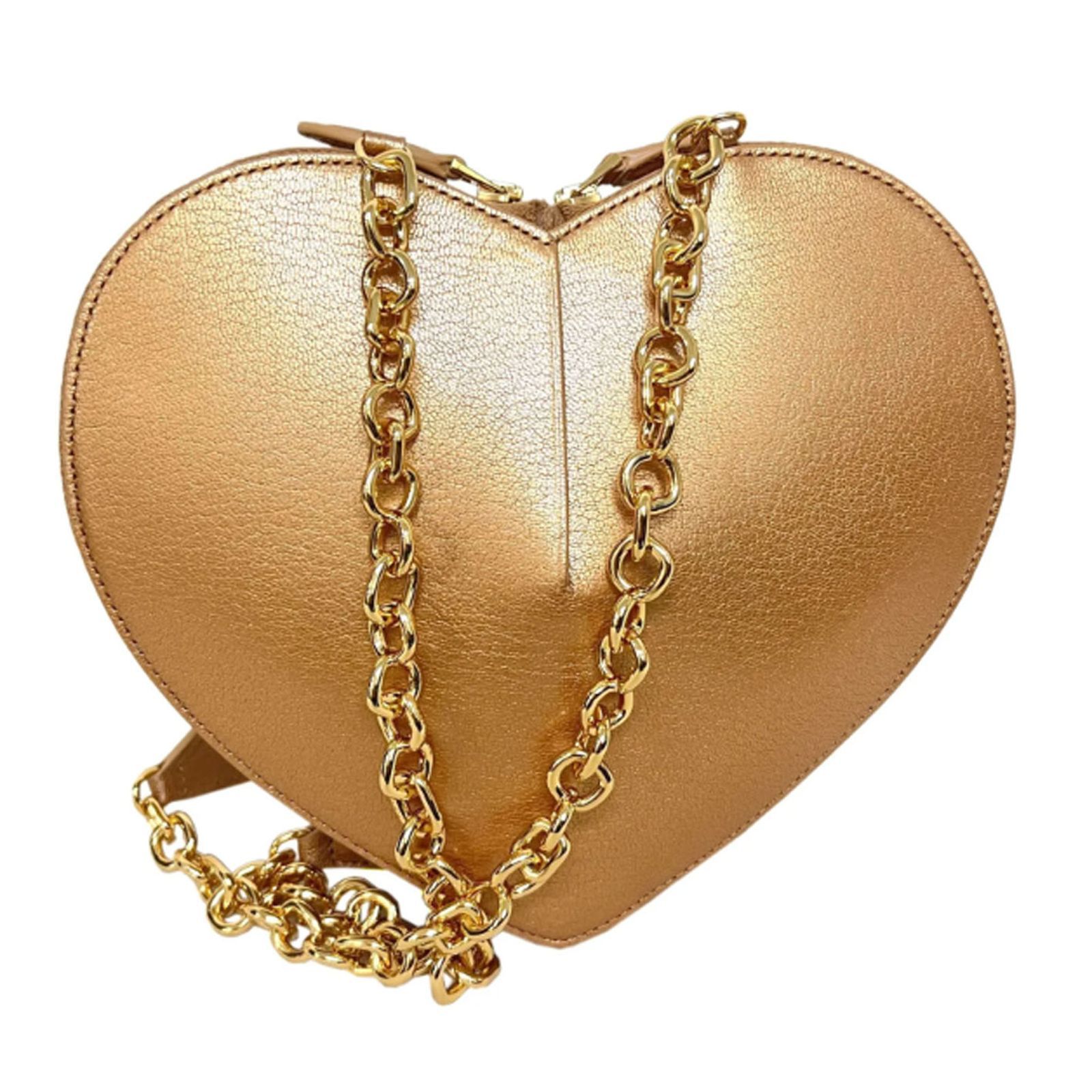 ALAIA アライア バッグ Le Coeur ハート クール カーフスキン チェーン 