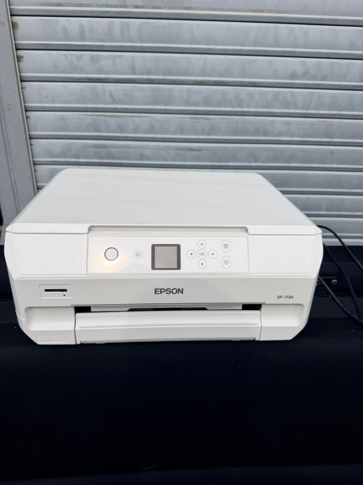 EPSON EP-713A プリンター 本体 インク付き ジャンク品　扱い エプソン EP-713A インクジェット複合機、6色独立で写真も文書もキレイ
