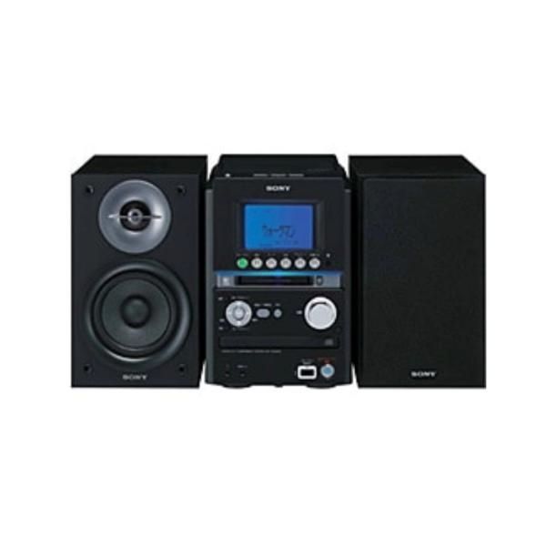 【中古】SONY MD搭載オールインワンコンポ CMT-M35WM B ブラック