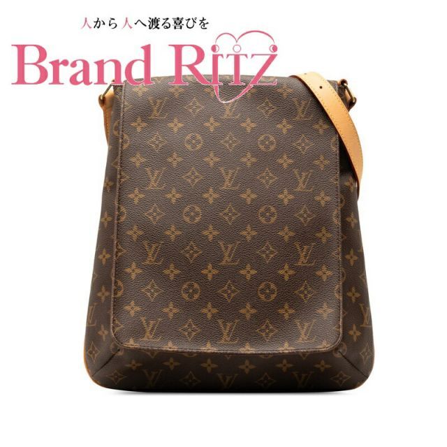 ルイ ヴィトン モノグラム ミュゼット 斜め掛け ショルダーバッグ M51256 PVC レディース LOUIS VUITTON 【1-0264710】 ルイ・ヴィトン LOUIS VUITTON ミュゼット M51256 ブラウン モノグラム