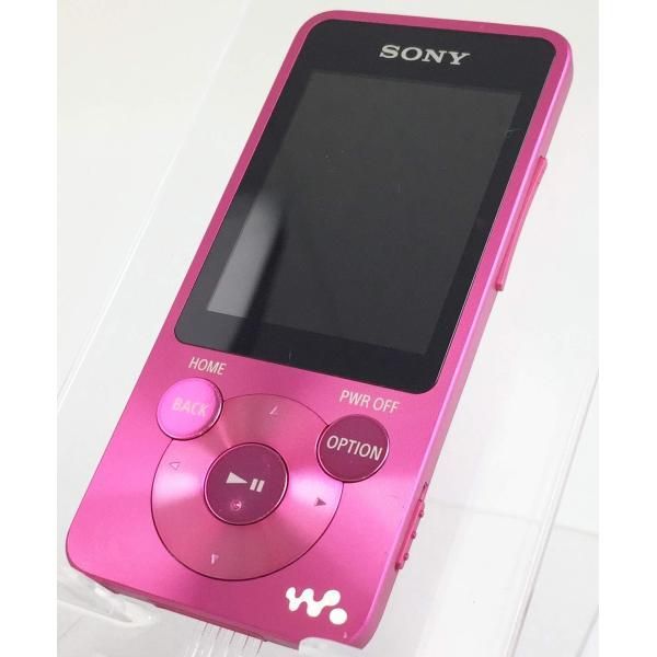 【中古】SONY ウォークマン Sシリーズ <メモリータイプ> スピーカー付 16GB ビビッドピンク NW-S785K/P