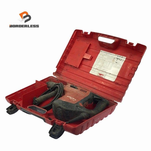 ☆中古品☆HILTI ヒルティ ロータリーハンマードリル TE70 ケース付き ハンマドリル ハツリ 穴あけ 穿孔126714