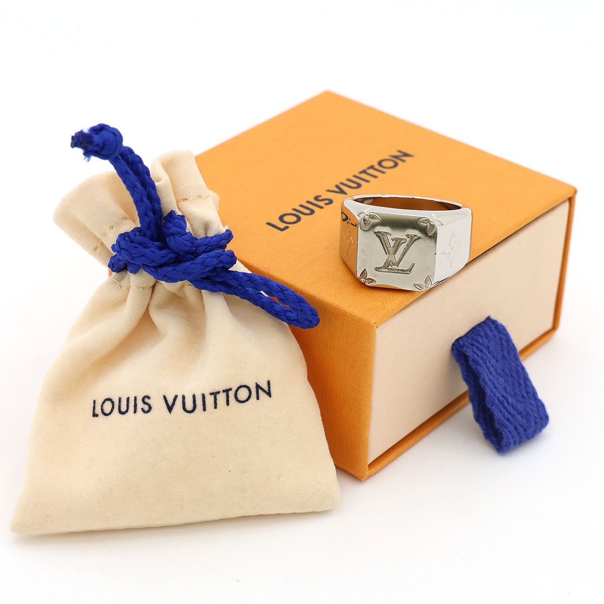 良品 】LOUIS VUITTON ルイ・ヴィトン 指輪 シグネットリング