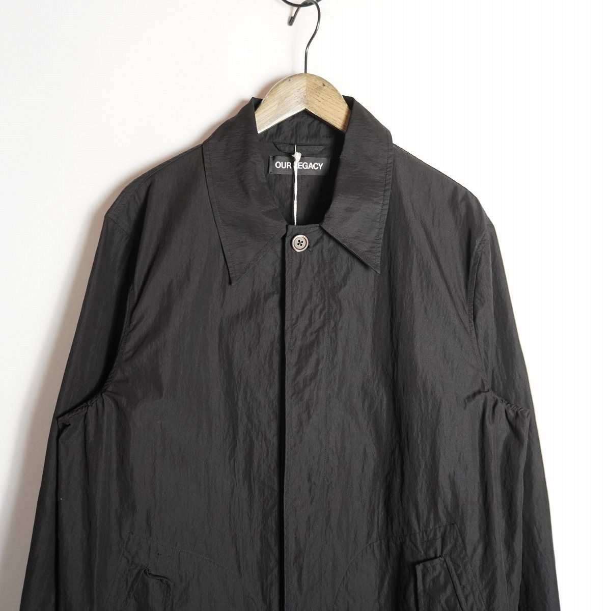 国内正規 25SS OUR LEGACY アワーレガシー LEAD JACKET Black Hiking