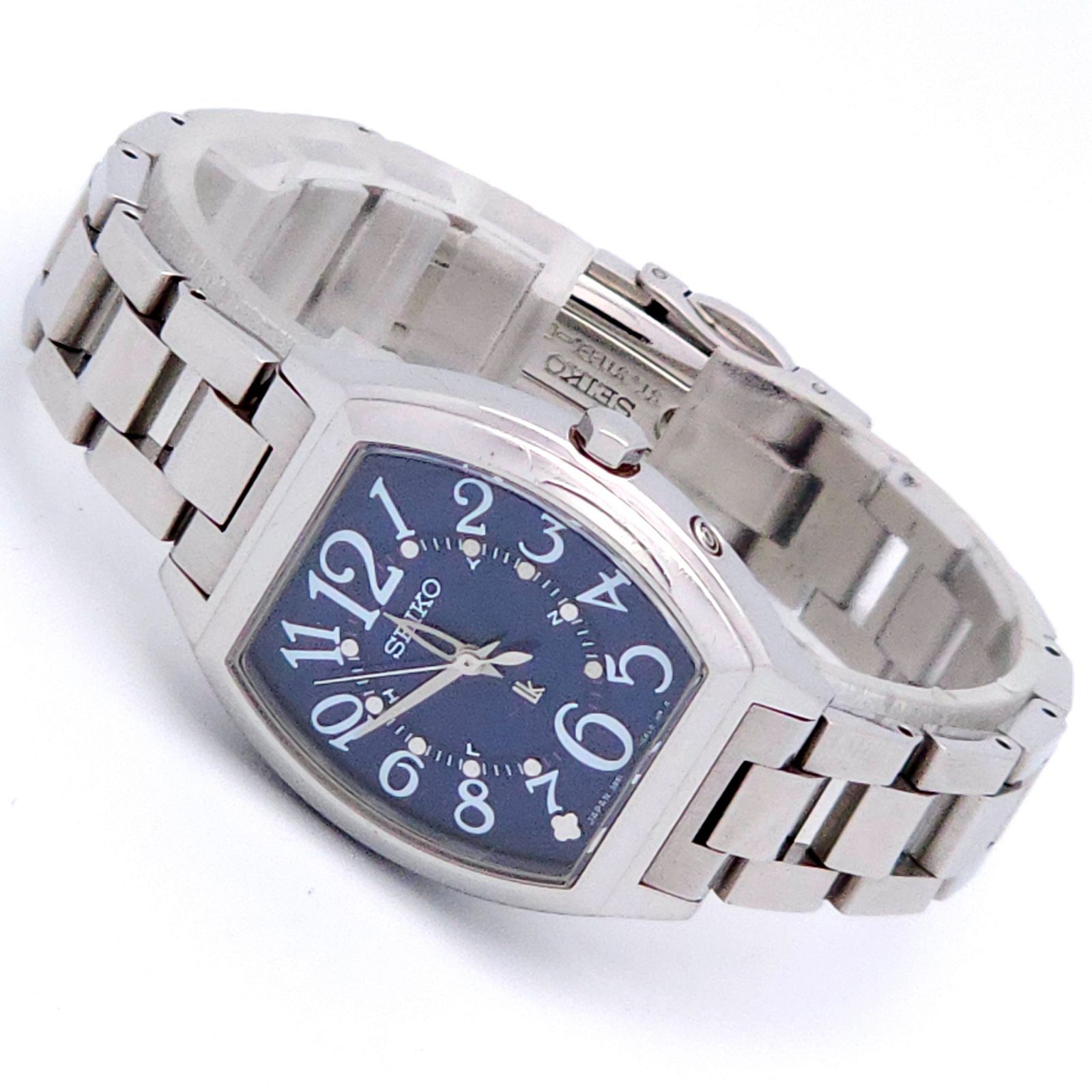 SEIKO セイコー ルキア 3B51-0AE0 ソーラー電波 動作品 濃青 - メルカリ
