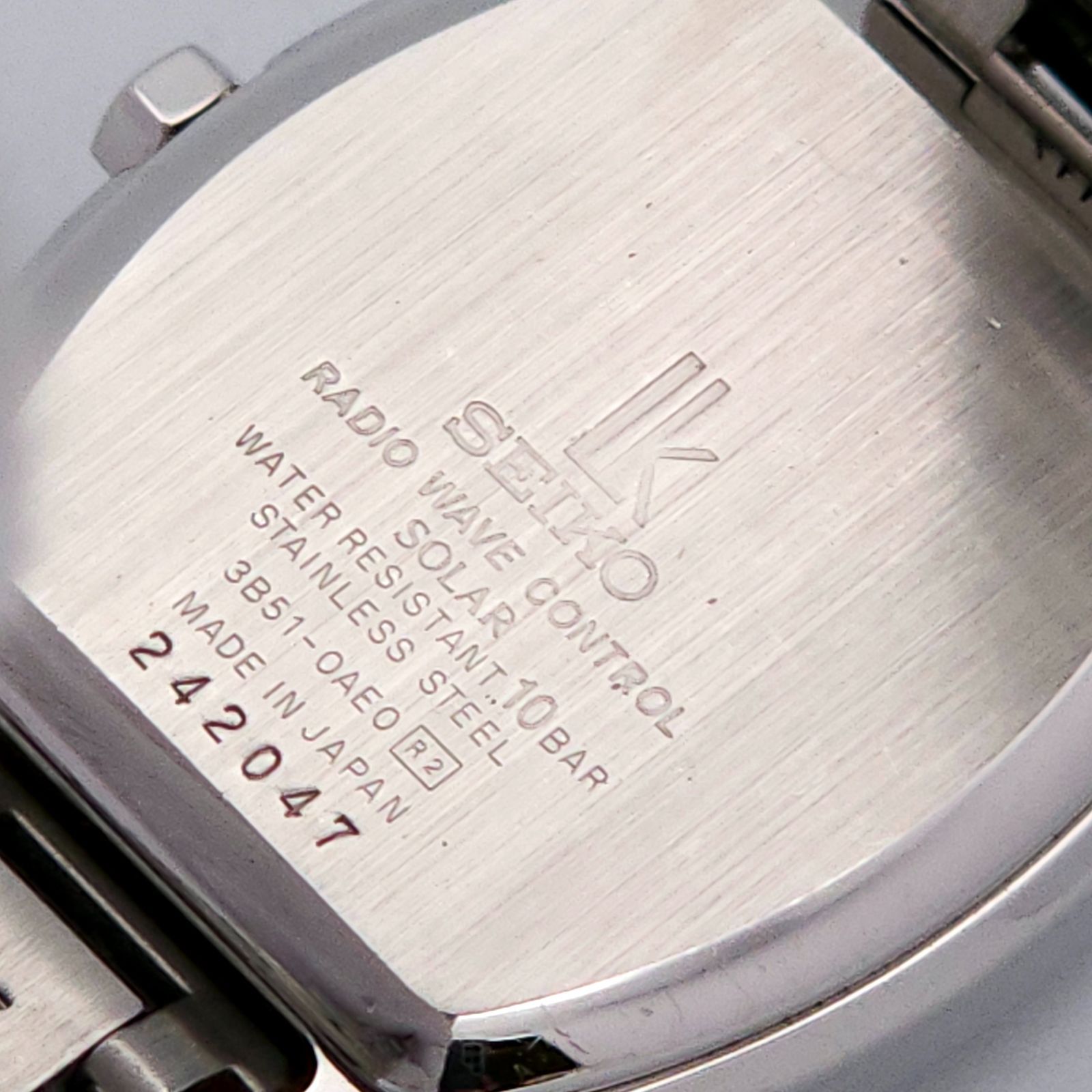 SEIKO セイコー ルキア 3B51-0AE0 ソーラー電波 動作品 濃青 - メルカリ