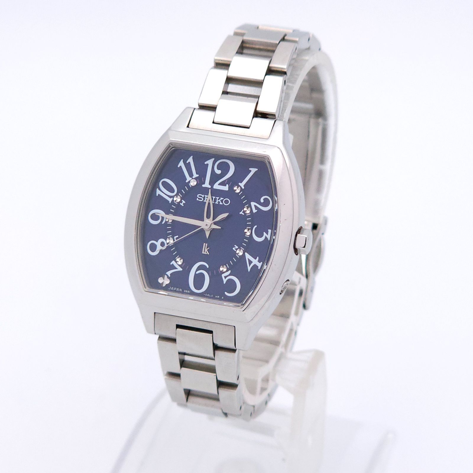 【動作OK】SEIKO ルキア 3B51-0AE0 電波ソーラー シルバー SEIKO セイコー ルキア 3B51-0AE0 ソーラー電波 動作品 濃青 - メルカリ