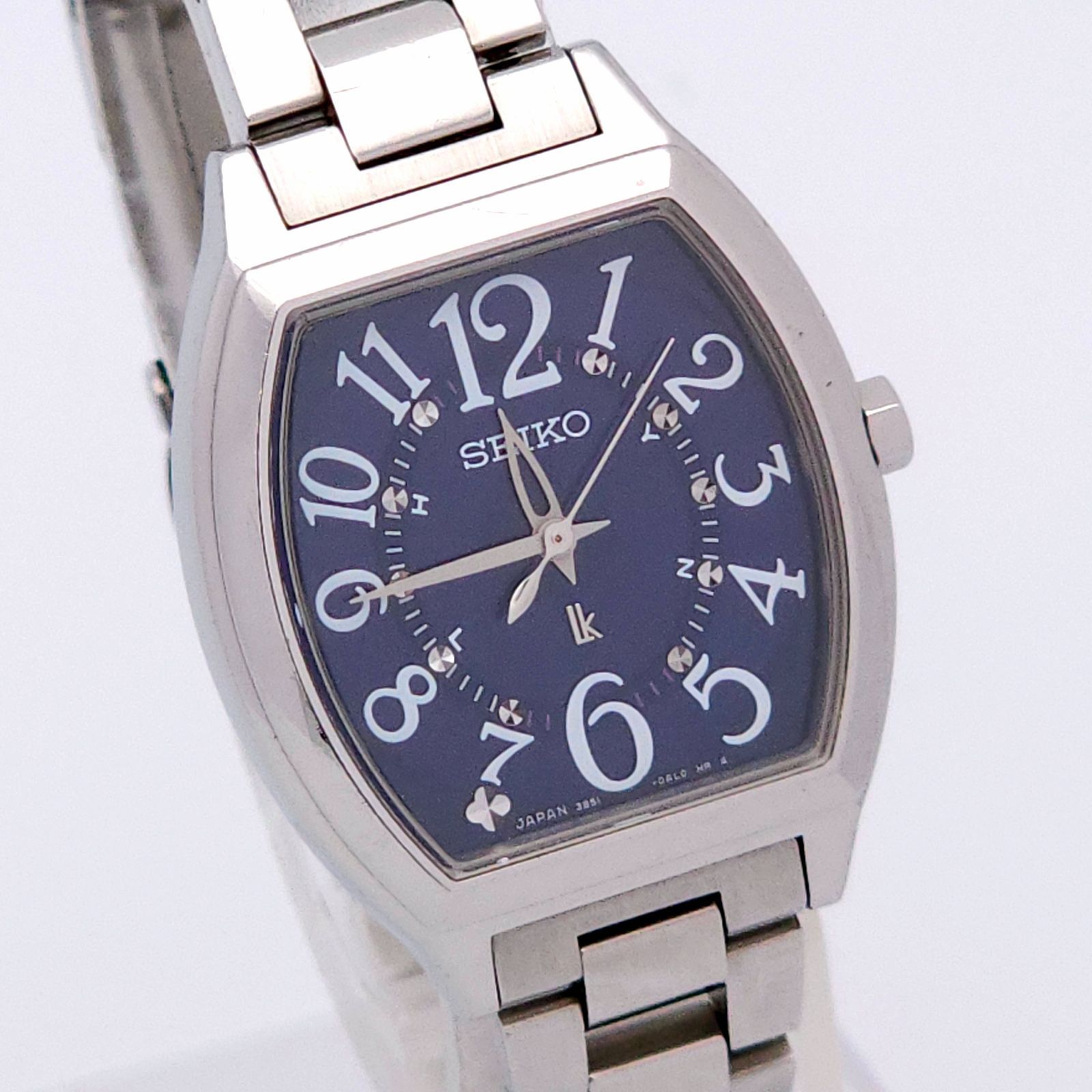 【動作OK】SEIKO ルキア 3B51-0AE0 電波ソーラー シルバー SEIKO セイコー ルキア 3B51-0AE0 ソーラー電波 動作品 濃青 - メルカリ