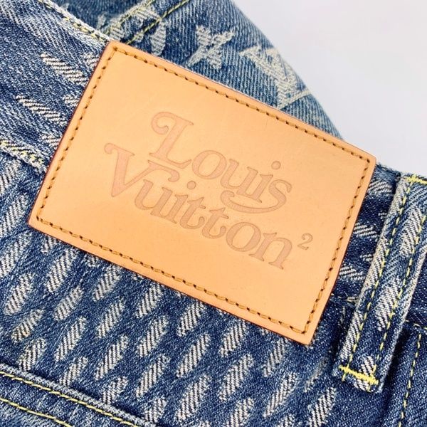 LOUIS VUITTON ルイヴィトン NIGO ジーンズ デニムパンツ Damier Giant