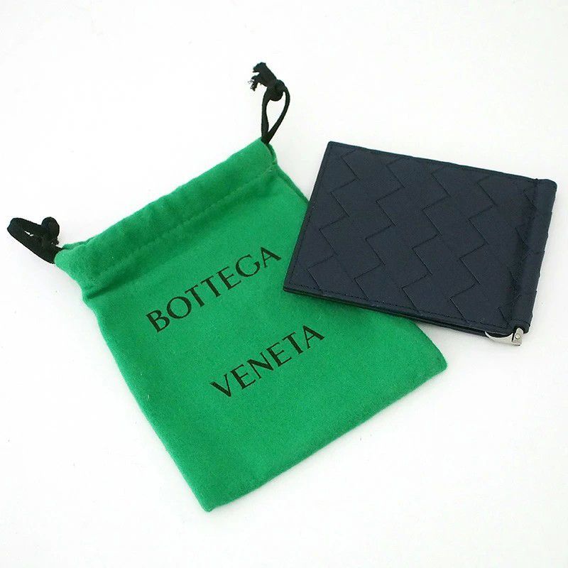 ボッテガ・ヴェネタ BOTTEGA VENETA イントレチャート マネークリップ