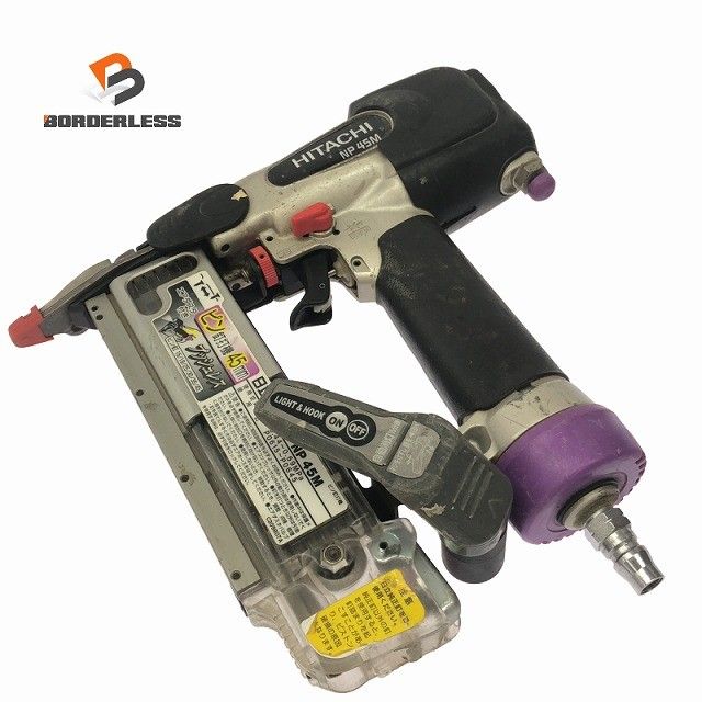 ☆中古品☆HITACHI 日立工機 45mm 常圧 ピン釘打機 NP45M ピンタッカー 