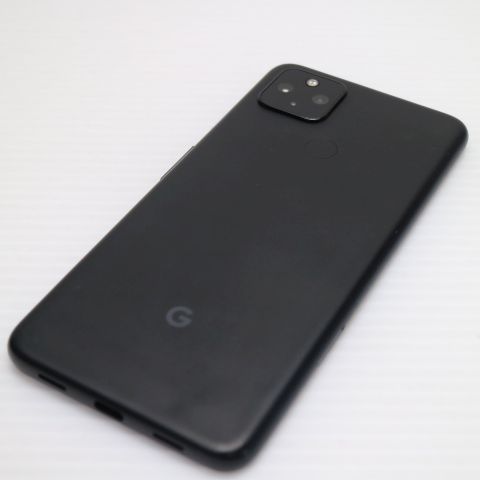 超美品 SIMフリー Google Pixel 4a (5G) ブラック 即日発送 スマホ 白