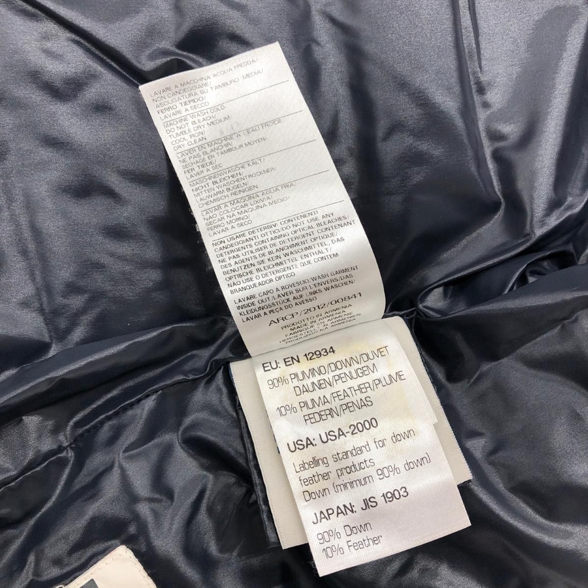 MONCLER モンクレール ダウンジャケット サイズ:80cm ネイビー キッズ
