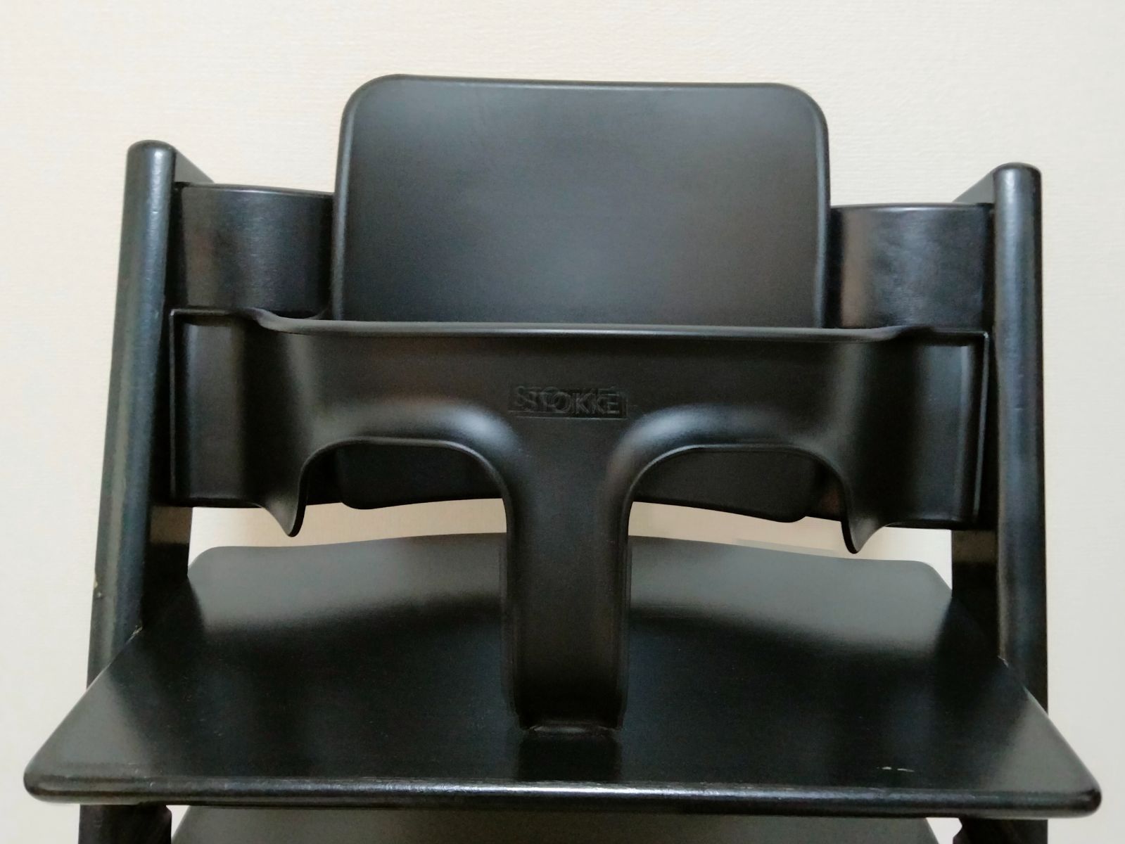 Stokke シリアル6 ストッケ トリップトラップ ブラック 黒 ベビーセット トリップ トラップ ベビーセット/ブラック(ブラック): 家具